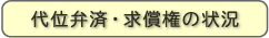 代位弁済・求償権の状況